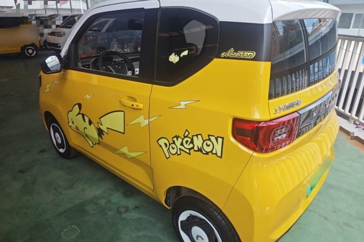 Used Wuling Hongguang MINIEV 2022 Macaron Premium Model – Lithium Iron Phosphate Rear Left 45 Deg