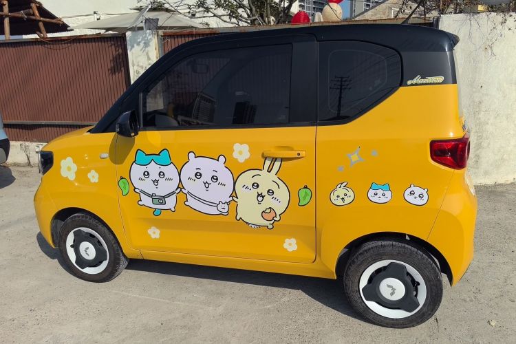 Used Wuling Hongguang MINIEV 2022 Macaron Premium Model – Lithium Iron Phosphate Rear Left 45 Deg
