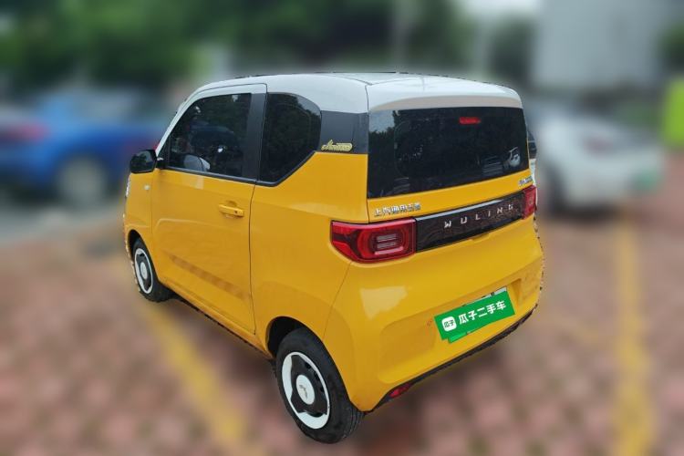Used Wuling Hongguang MINIEV 2022 Macaron Fashion Edition Lithium-Nickel-Cobalt-Alpha-oxide Rear Left 45 Deg