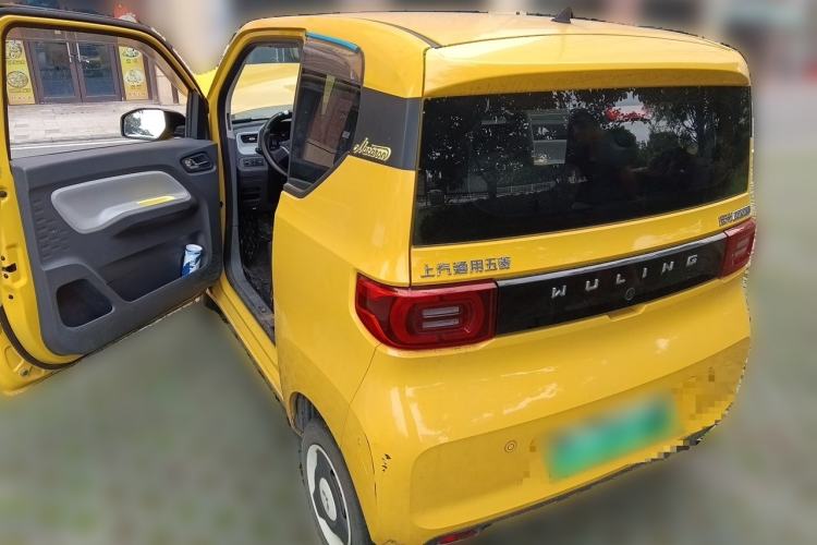 Used Wuling Hongguang MINIEV 2022 Macaron Premium Model – Lithium Iron Phosphate Rear Left 45 Deg