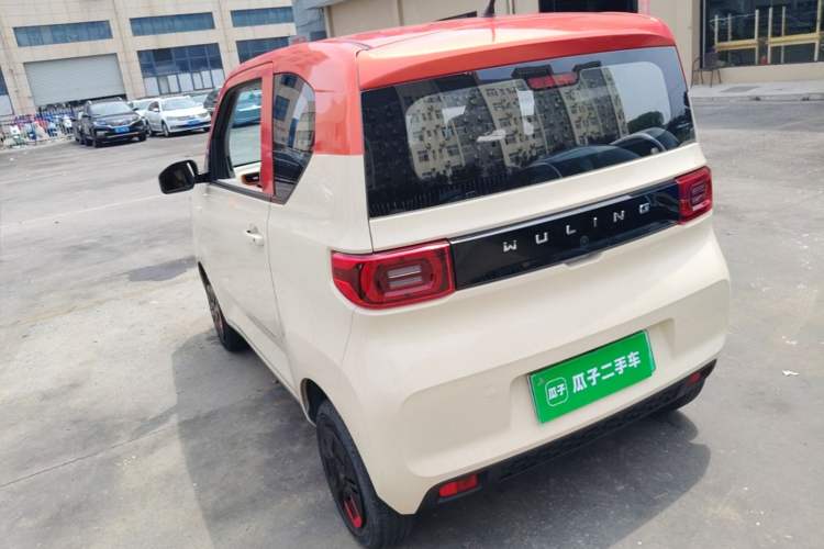 Used Wuling Hongguang MINIEV 2022 Macaron Premium Model – Lithium Iron Phosphate Rear Left 45 Deg