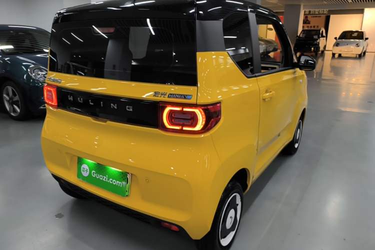 Used Wuling Hongguang MINIEV 2022 Macaron Premium Model – Lithium Iron Phosphate Rear Right 45 Deg