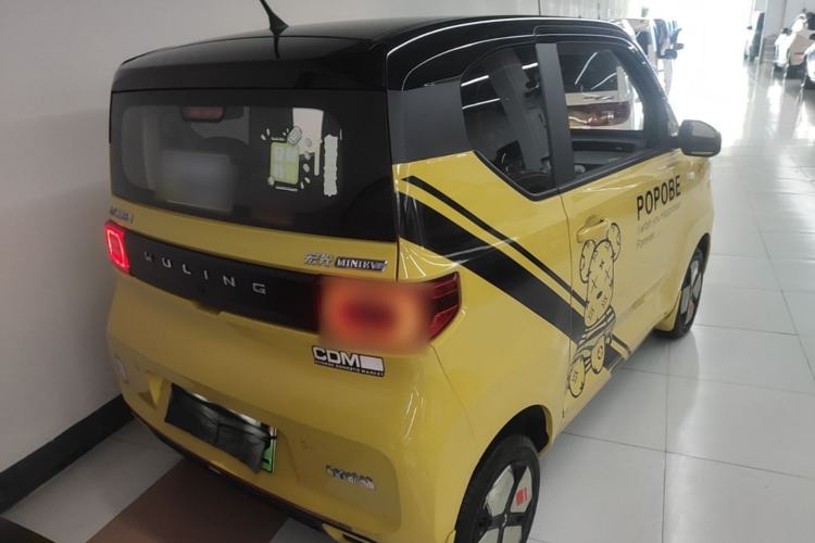 Used Wuling Hongguang MINIEV 2022 Macaron Premium Model – Lithium Ternary Battery Rear Right 45 Deg