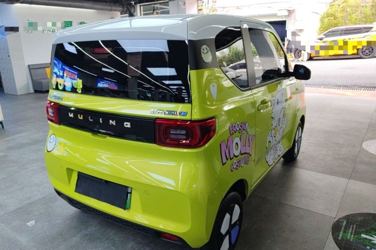 Used Wuling Hongguang MINIEV 2022 Macaron-Color Edition Lithium Iron Phosphate Rear Right 45 Deg