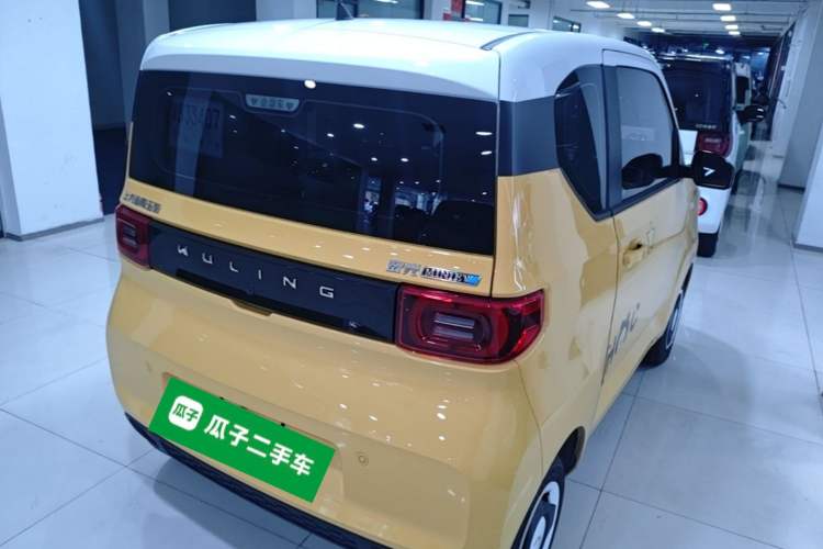 Used Wuling Hongguang MINIEV 2022 Macaron Fashion Model Lithium Iron Phosphate Rear Right 45 Deg