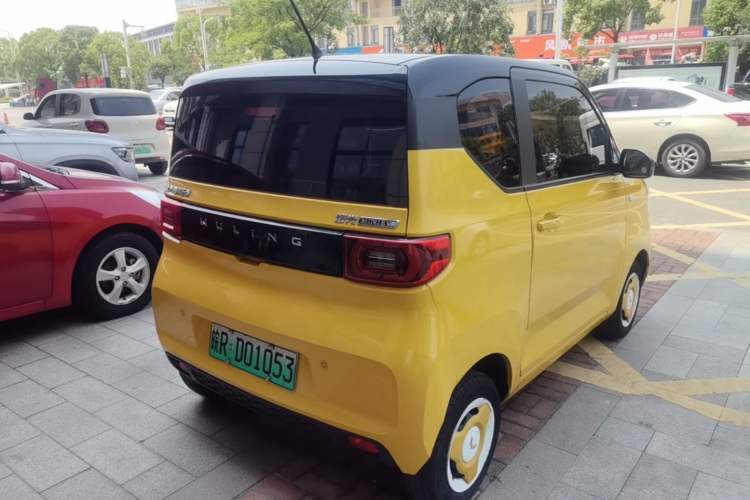 Used Wuling Hongguang MINIEV 2022 Macaron Premium Model – Lithium Iron Phosphate Rear Right 45 Deg