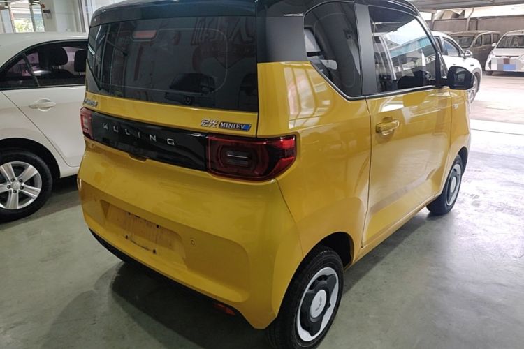 Used Wuling Hongguang MINIEV 2022 Macaron Premium Model – Lithium Ternary Battery Rear Right 45 Deg