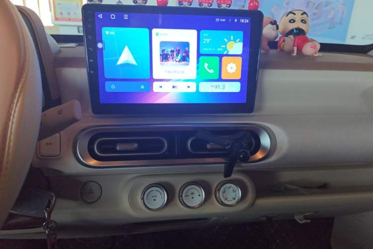 Used Wuling Hongguang MINIEV 2024 3rd Generation 215km Youth Edition Audio And AC Panel