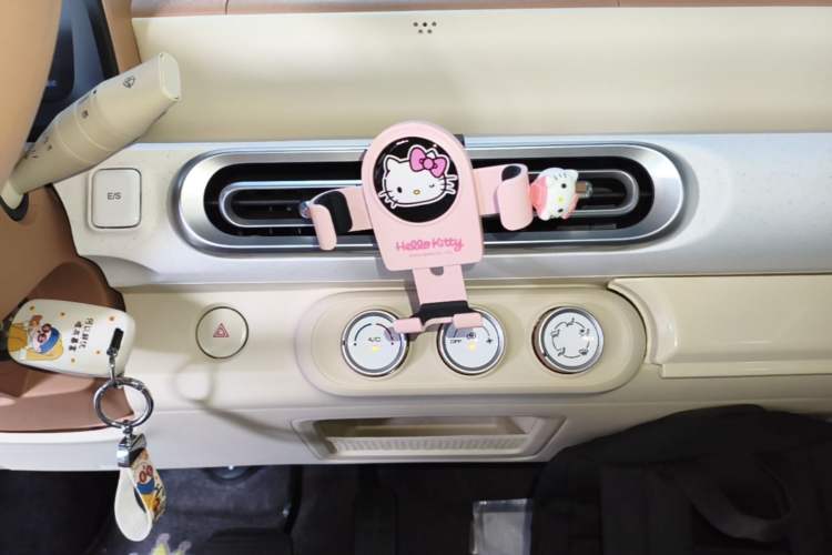 Used Wuling Hongguang MINIEV 2024 3rd Generation 215km Youth Edition Audio And AC Panel