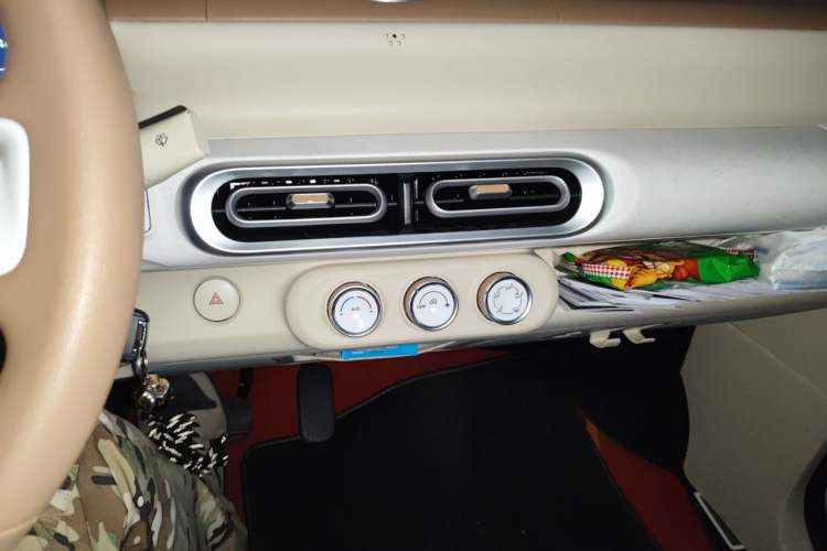 Used Wuling Hongguang MINIEV 2024 3rd Generation 215km Youth Edition Audio And AC Panel