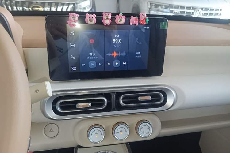 Used Wuling Hongguang MINIEV 2024 3rd Generation 215km Advanced Version Audio And AC Panel
