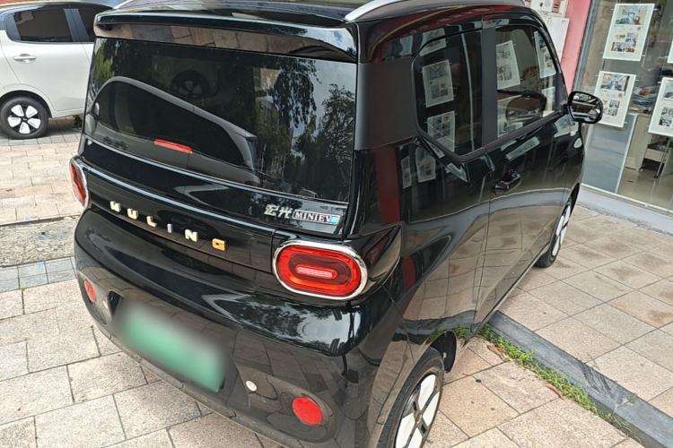 Used Wuling Hongguang MINIEV 2024 3rd Generation 215km Advanced Version Rear Right 45 Deg