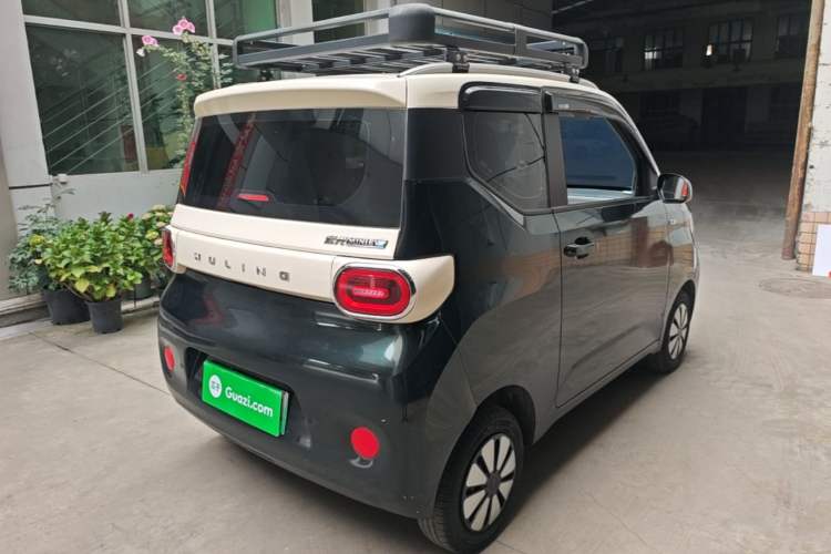 Used Wuling Hongguang MINIEV 2024 3rd Generation 215km Advanced Version Rear Right 45 Deg