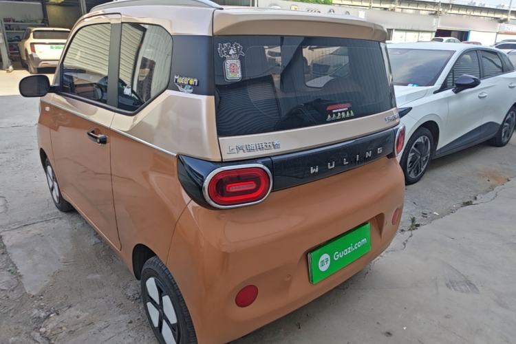 Used Wuling Hongguang MINIEV 2024 3rd Generation 215km Advanced Version Rear Left 45 Deg