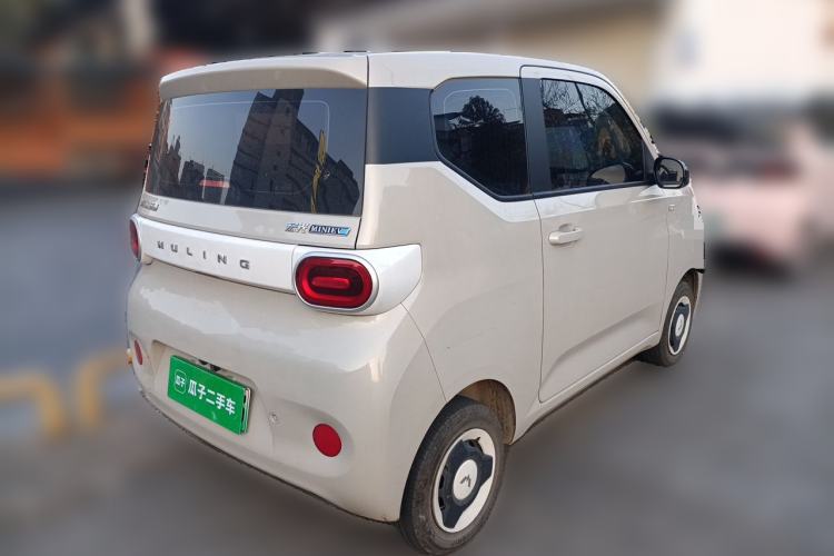 Used Wuling Hongguang MINIEV 2024 3rd Generation 215km Youth Edition Rear Right 45 Deg