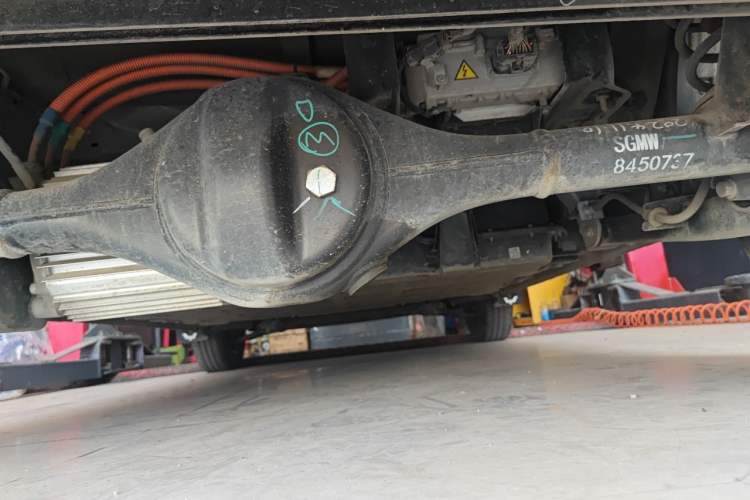 Used Wuling Hongguang MINIEV 2024 3rd Generation 215km Youth Edition Chassis Rear