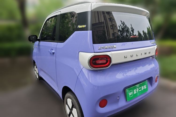 Used Wuling Hongguang MINIEV 2024 3rd Generation 215km Advanced Version Rear Left 45 Deg