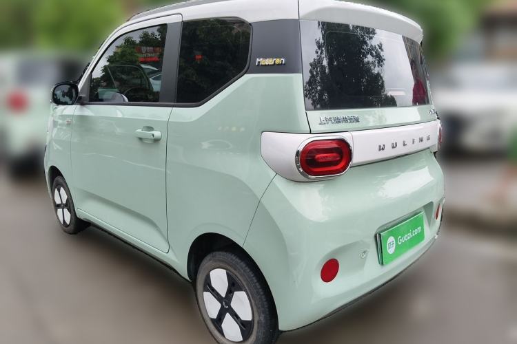 Used Wuling Hongguang MINIEV 2024 3rd Generation 215km Advanced Version Rear Left 45 Deg