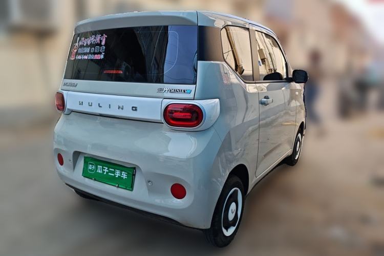 Used Wuling Hongguang MINIEV 2024 3rd Generation 215km Youth Edition Rear Right 45 Deg