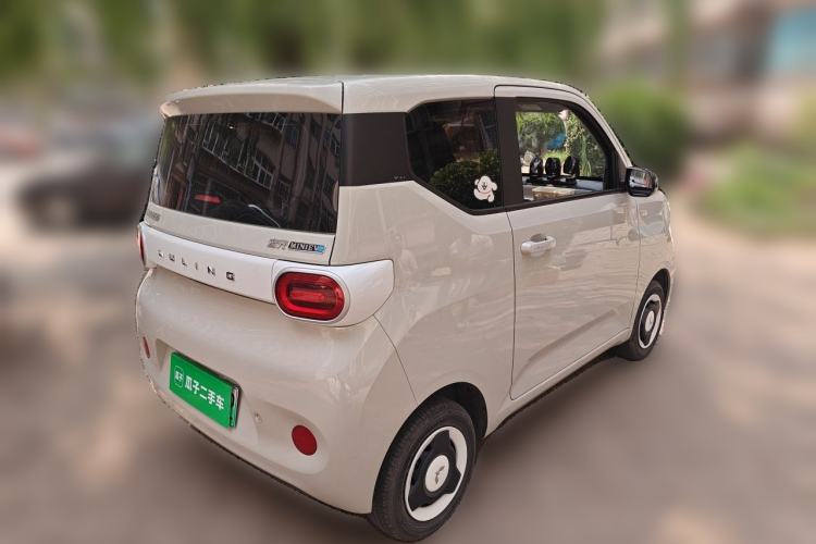Used Wuling Hongguang MINIEV 2024 3rd Generation 215km Youth Edition Rear Right 45 Deg