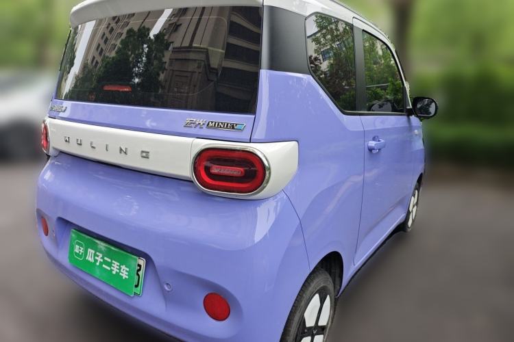 Used Wuling Hongguang MINIEV 2024 3rd Generation 215km Advanced Version Rear Right 45 Deg
