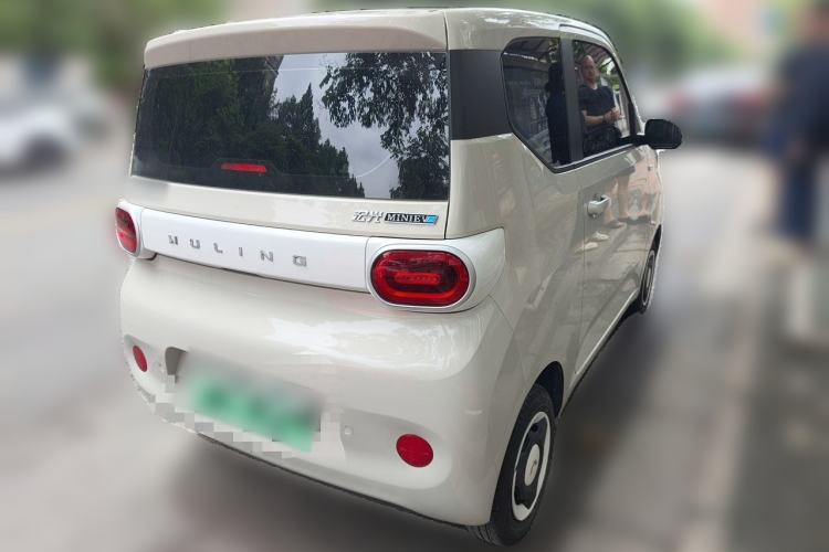 Used Wuling Hongguang MINIEV 2024 3rd Generation 215km Youth Edition Rear Right 45 Deg