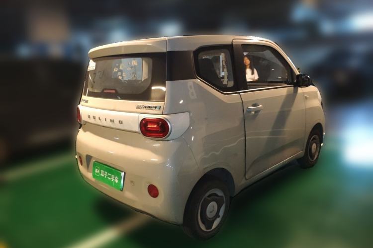 Used Wuling Hongguang MINIEV 2024 3rd Generation 215km Youth Edition Rear Right 45 Deg