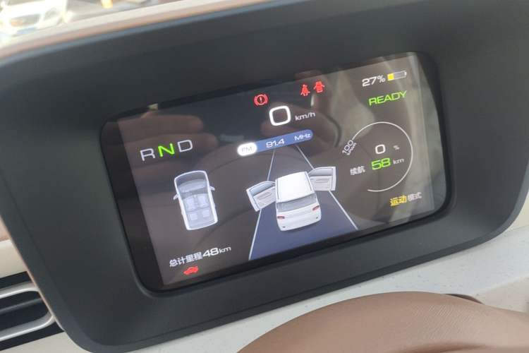 Used Wuling Hongguang MINIEV 2024 3rd Generation 215km Youth Edition Instrument Cluster