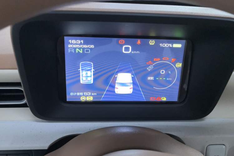 Used Wuling Hongguang MINIEV 2024 3rd Generation 215km Youth Edition Odometer Close Up