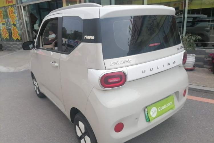 Used Wuling Hongguang MINIEV 2024 3rd Generation 215km Advanced Version Rear Left 45 Deg