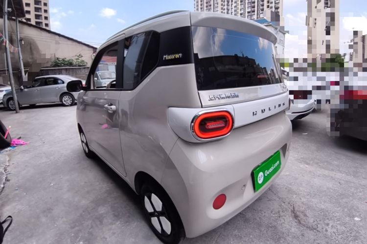 Used Wuling Hongguang MINIEV 2024 3rd Generation 215km Advanced Version Rear Left 45 Deg