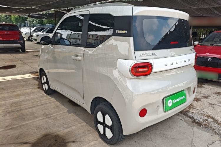 Used Wuling Hongguang MINIEV 2024 3rd Generation 215km Advanced Version Rear Left 45 Deg