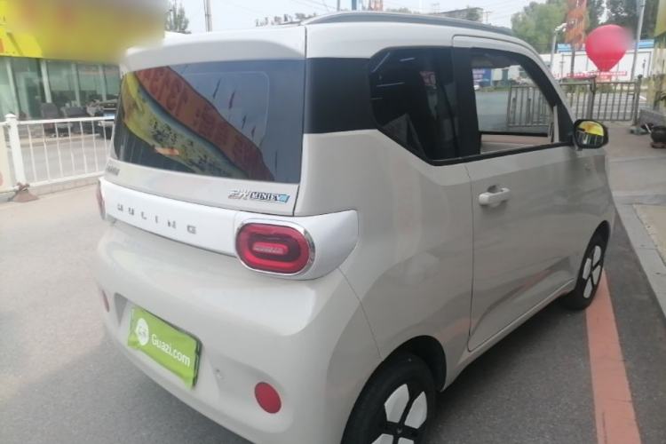 Used Wuling Hongguang MINIEV 2024 3rd Generation 215km Advanced Version Rear Right 45 Deg