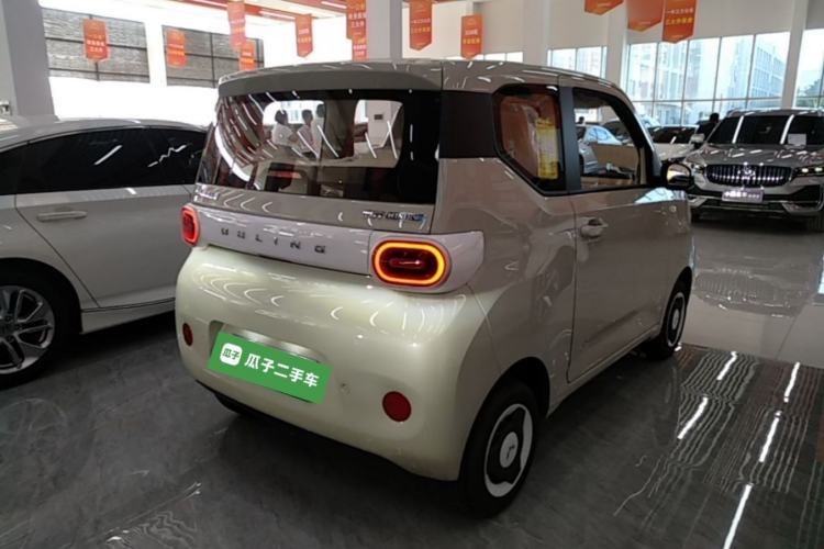 Used Wuling Hongguang MINIEV 2024 3rd Generation 215km Youth Edition Rear Right 45 Deg