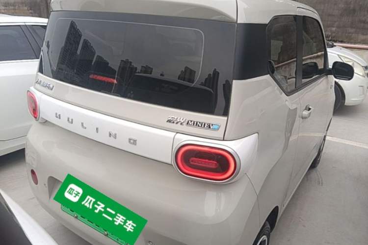Used Wuling Hongguang MINIEV 2024 3rd Generation 215km Youth Edition Rear Right 45 Deg