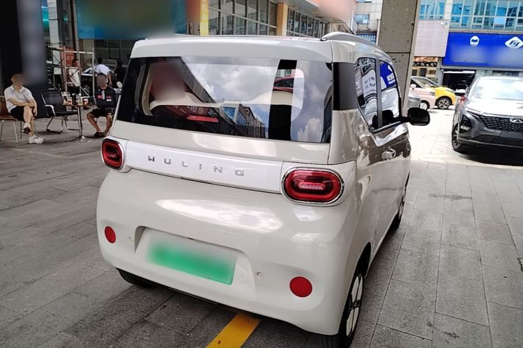 Used Wuling Hongguang MINIEV 2024 3rd Generation 215km Advanced Version Rear Right 45 Deg