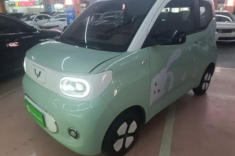 Used Wuling Hongguang MINIEV 2024 3rd Generation 215km Advanced Version Guazi used car, China used car export, Used car for sale, Used  cars, Cheapest cars for sale