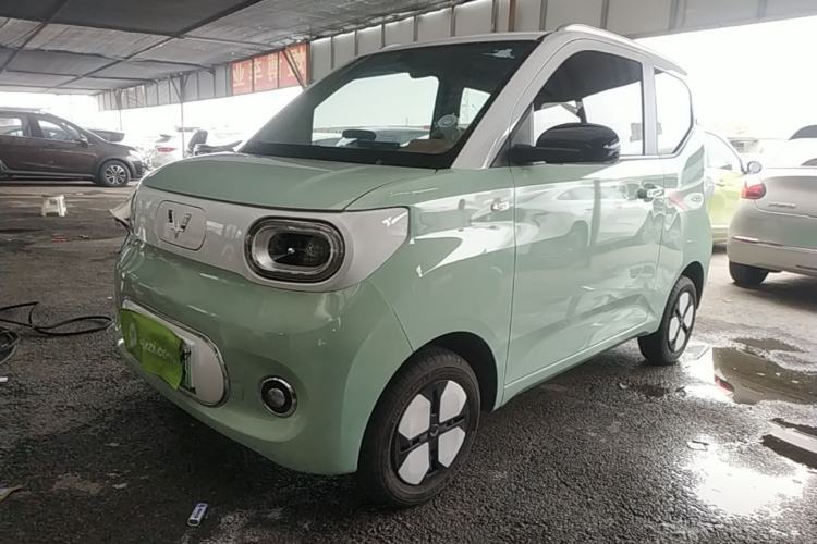 Used Wuling Hongguang MINIEV 2024 3rd Generation 215km Advanced Version Guazi used car, China used car export, Used car for sale, Used Wuling cars, Cheapest cars for sale, Electric vehicle, New energy car