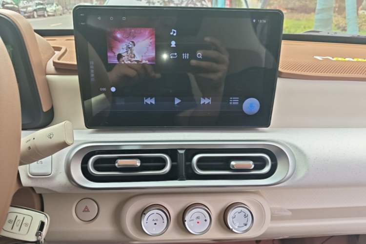 Used Wuling Hongguang MINIEV 2024 3rd Generation 215km Youth Edition Audio And AC Panel