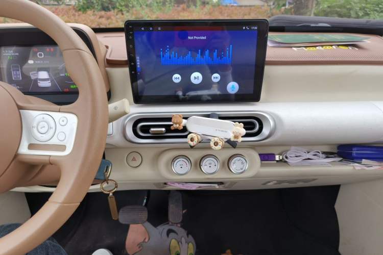 Used Wuling Hongguang MINIEV 2024 3rd Generation 215km Youth Edition Audio And AC Panel