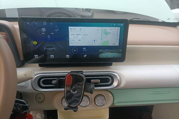Used Wuling Hongguang MINIEV 2024 3rd Generation 215km Advanced Version Audio And AC Panel