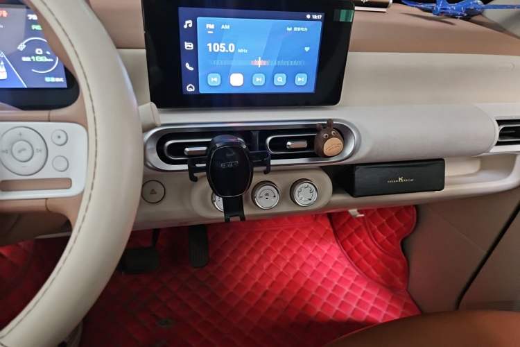 Used Wuling Hongguang MINIEV 2024 3rd Generation 215km Advanced Version Audio And AC Panel