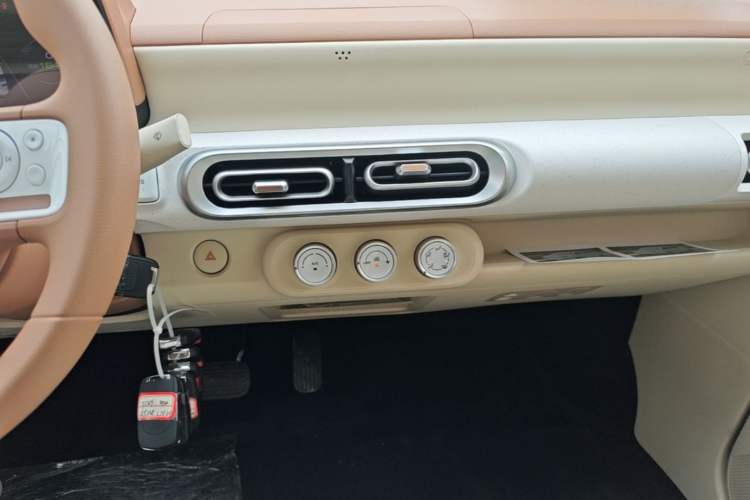 Used Wuling Hongguang MINIEV 2024 3rd Generation 215km Youth Edition Audio And AC Panel