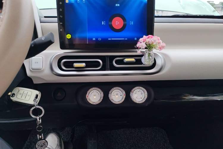 Used Wuling Hongguang MINIEV 2024 3rd Generation 215km Youth Edition Audio And AC Panel
