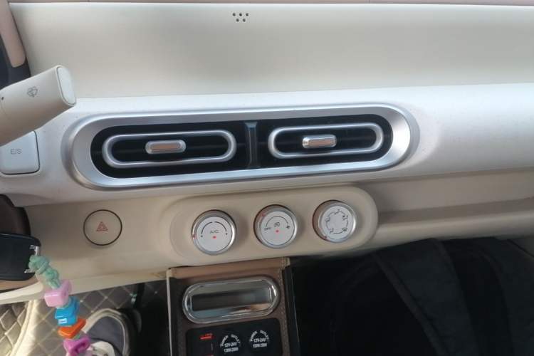 Used Wuling Hongguang MINIEV 2024 3rd Generation 215km Youth Edition Audio And AC Panel