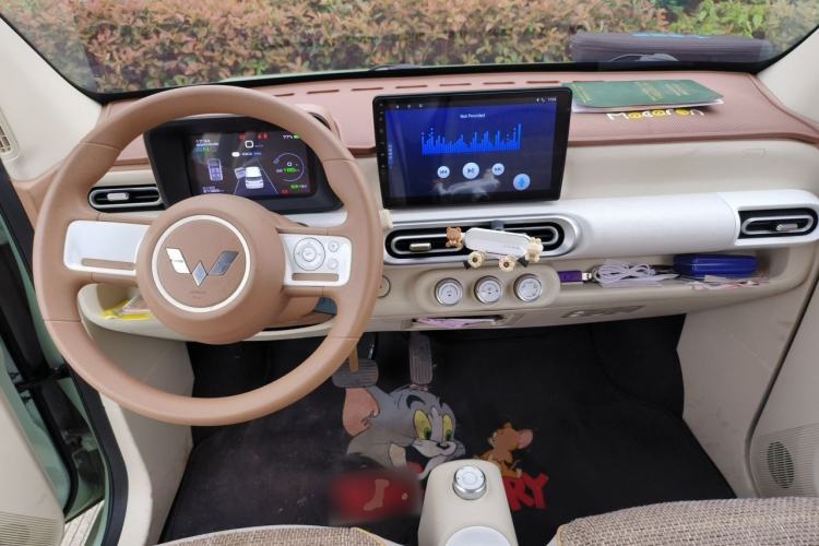 Used Wuling Hongguang MINIEV 2024 3rd Generation 215km Youth Edition Center Console