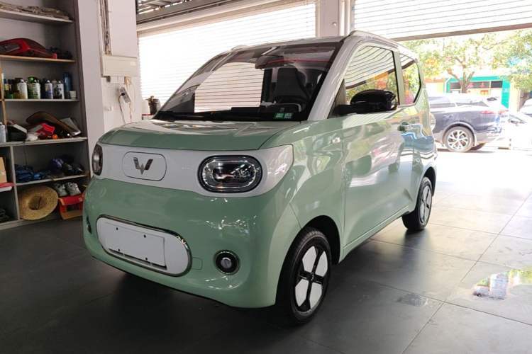 Wuling Hongguang MINIEV 2024 3rd Generation 215km Advanced Version usata Guazi used car, China used car export, Used car for sale, Used cars, Cheapest cars for sale