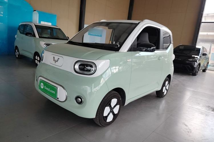 Wuling Hongguang MINIEV 2024 3rd Generation 215km Advanced Version usata Guazi used car, China used car export, Used car for sale, Used cars, Cheapest cars for sale