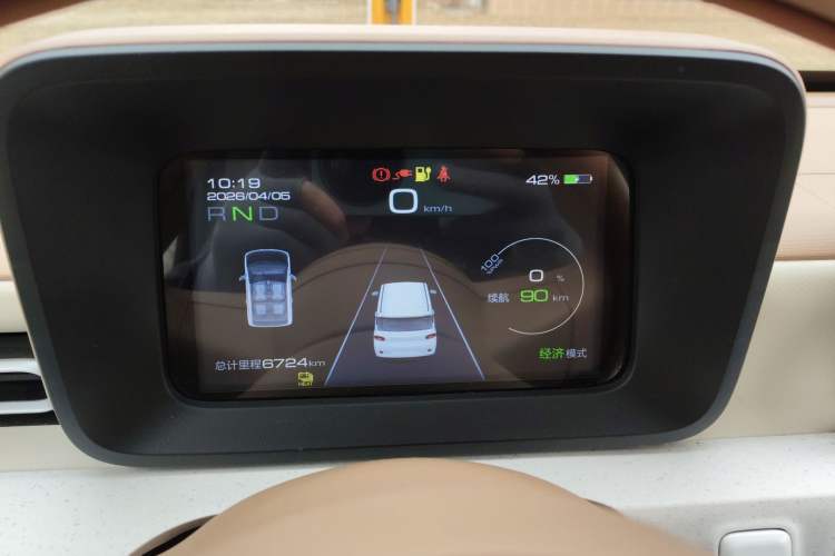 Used Wuling Hongguang MINIEV 2024 3rd Generation 215km Advanced Version Instrument Cluster