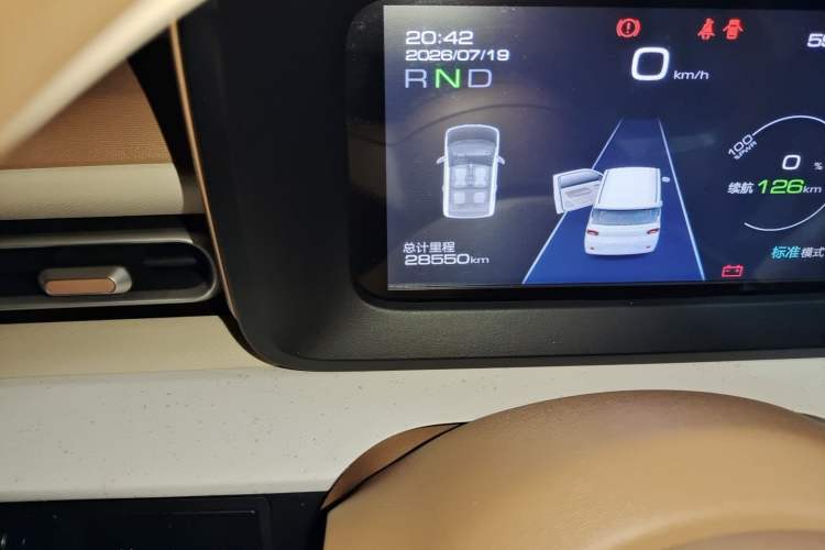 Used Wuling Hongguang MINIEV 2024 3rd Generation 215km Youth Edition Odometer Close Up
